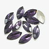Pointed Back Glass Rhinestone Cabochons RGLA-T083-13x27mm-16-1