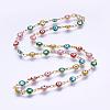 304 Stainless Steel Chain Necklaces STAS-P164-32G-1