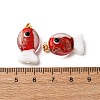 Handmade Lampwork Pendants LAMP-A007-01G-04-04-2
