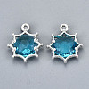 Faceted Glass Pendants LS-GLAA-S191-002K-S-NR-3