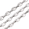Iron Coffee Bean Link Chains CH-T005-10P-1