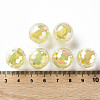 Transparent Acrylic Beads TACR-S152-14B-A10-4