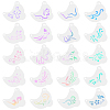 20Pcs PET Tattoo Stencil Templates AJEW-WH20141-12-1