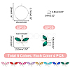 DIY Dragonfly Wine Glass Charms Making Kit DIY-UN0004-68-4