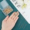 Brass Eye Pins KK-BBC0012-23B-3