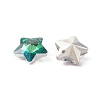 Electroplate Glass Charms GLAA-H104-A-3