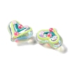 Valentine's Day Transparent Acrylic Beads ACRC-H001-02F-2