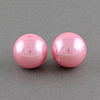 ABS Plastic Imitation Pearl Round Beads SACR-S074-10mm-A75-1