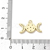 Brass Micro Pave Clear Cubic Zirconia Pendants KK-A300-10B-G-3