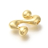 Rack Plating Brass Beads KK-S051-01G-Z-2