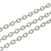 Tarnish Resistant 304 Stainless Steel Cable Chains CHS-Q001-15-100m-1