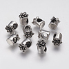 Ion Plating(IP) 304 Stainless Steel European Beads STAS-J022-024AS-2