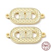925 Sterling Silver Connector Charms STER-C003-24G-1