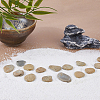 10Pcs Natural Ice Obsidian Display Decorations G-WH0030-53-4