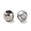 Tarnish Resistant 303 Stainless Steel Beads STAS-Q302-01D-P-1