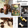 Beech Wooden Empty Spools for Wire WOOD-WH0051-05A-5