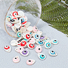 50Pcs Natural Freshwater Shell Charms SHEL-SC0001-22-4