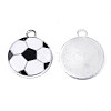 30Pcs Eco-Friendly Alloy Enamel Hollow Pendants FIND-SC0004-59-2