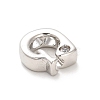 Rack Plating Brass Cubic Zirconia Beads KK-L210-008P-G-2
