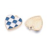 Alloy Enamel Pendants ENAM-S121-176F-RS-2