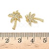 Brass Micro Pave Cubic Zirconia Pendants ZIRC-K070-38G-3