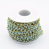 Handmade Glass Beaded Chains CHC-I026-H-01G-2
