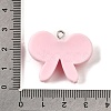 Opaque Resin Pendants CRES-D307-03P-4
