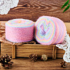 Gradient Segment Dyed Super Fine Mohair Yarn DIY-TAC0033-03I-6