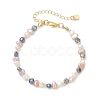 Natural Cultured Freshwater Pearl Beads Bracelets for Women BJEW-JB13773-3