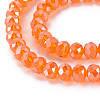 Electroplate Glass Beads Strands EGLA-A034-T2mm-A07-2