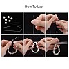 Round Japanese Elastic Crystal String EW-G008-01-0.8mm-6