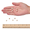 Natural Unfinished Wood Beads WOOD-S651-8mm-LF-3
