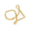 304 Stainless Steel Open Cuff Rings for Women LS-RJEW-Z077-01G-11-4