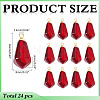 24Pcs Transparent Resin Pendants RESI-ME0001-20A-2
