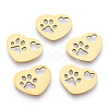 Ion Plating(IP)  201 Stainless Steel Pendants STAS-R111-JA664G-3