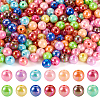 280Pcs 14 Colors Opaque Acrylic Beads MACR-TA0001-39-1