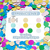 2000Pcs 10 Colors Ornament Accessories PVC-OC0001-14C-2