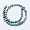 Natural Aqua Terra Jasper Beads Strands G-E444-14A-8mm-2