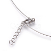 (Jewelry Parties Factory Sale)304 Stainless Steel Stud Earrings & Pendant Necklaces Jewelry Sets SJEW-L135-02B-03-4