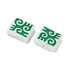 Dyed & Heated Baking Paint Glass Beads LAMP-D004-03C-2