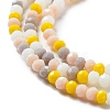 Glass Beads Strands EGLA-A034-M4mm-39-4