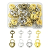 80Pcs 8 Style DIY Alloy Pendants FIND-FS0001-66-1