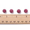 Pave Disco Ball Beads X-RB-A130-10mm-16-3