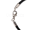 Cowhide Leather Cord Bracelet Making AJEW-JB00016-03-2