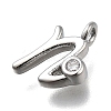 Brass Micro Pave Cubic Zirconia Pendants KK-B132-12P-N-2