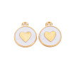 Alloy Enamel Pendants X1-ENAM-S121-181E-2