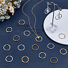 200Pcs 4 Colors Zinc Alloy Linking Rings FIND-PH0024-08-4