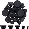 30Pcs 5 Styles Silicone Hole Plugs AJEW-GF0011-63B-1