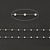 Glass Round Beaded Chains CHS-B003-04B-2