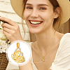1Pc 925 Sterling Silver Micro Pave Clear Cubic Zirconia Bead Cage Pendants STER-PH0004-85G-5